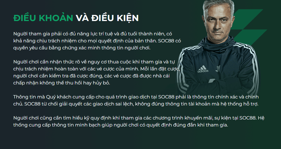 Đăng Ký SOC88: Hướng Dẫn Trên Điện Thoại Chỉ Trong 3 Phút 7 Đăng ký SOC88 người chơi phải từ đủ 18 tuổi trở lên