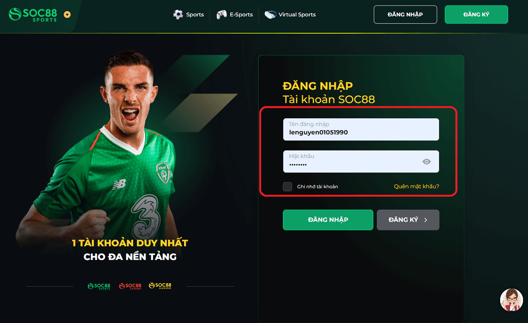 Cá Cược Fortnite Tại SOC88: Game E-Sports Đình Đám Nhất 2023 9 Đăng nhập vào nhà cái SOC88