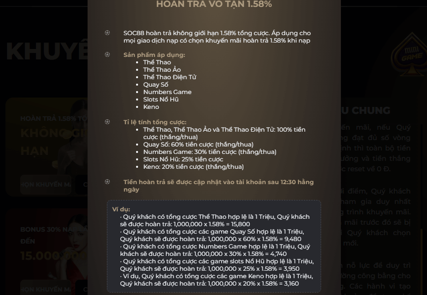 Khuyến Mãi SOC88 Có Gì? Lợi Ích Khi Đăng Ký Ưu Đãi 10 Đọc kỹ điều lệ khi tham gia ưu đãi SOC88