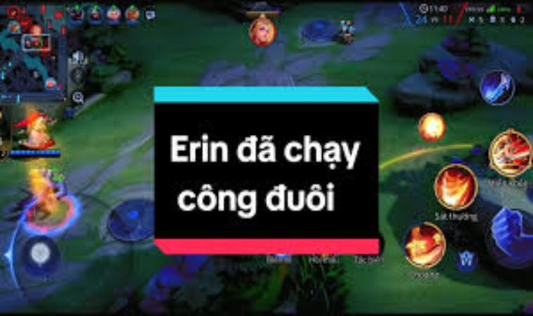 Cách Khắc Chế Erin - Bí Quyết Hiệu Quả Dành Chiến Thắng 6 Hãy tận dụng các điểm yếu trên của vị tướng này