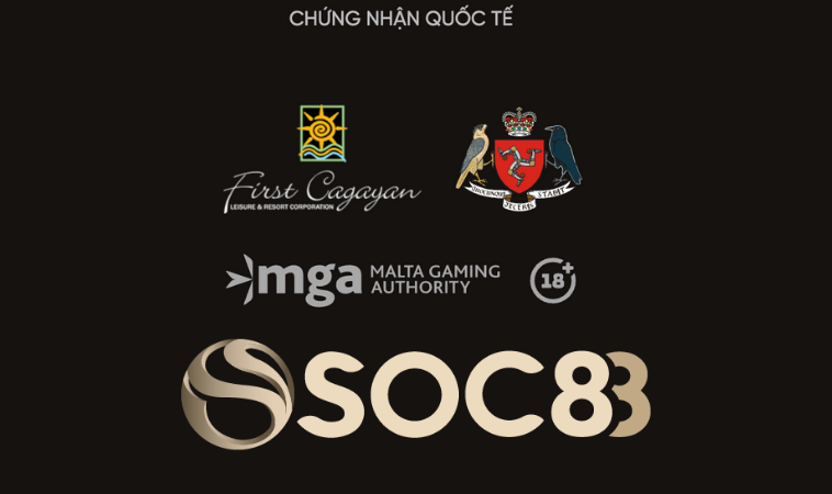 Soc88 được cấp phép hợp pháp bởi First Cagayan